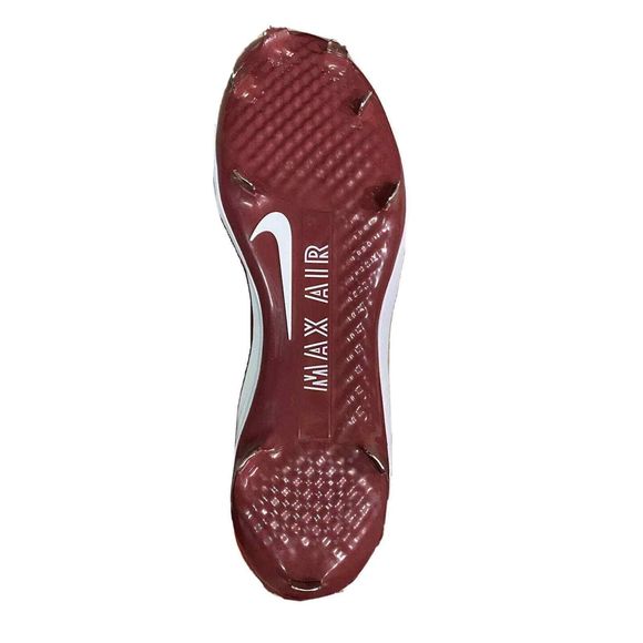 Nike Alpha Huarache Elite Metal‎ Baseball Cleats Red 923428-612 Men's Size 15 - Picture 3 of 6